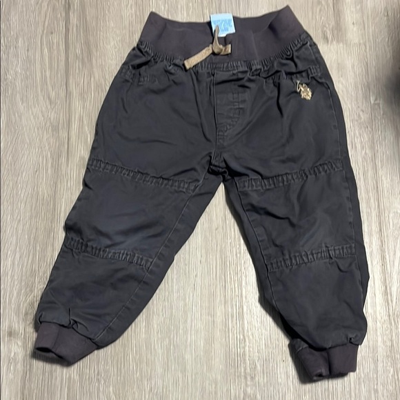 Kids Black Jogger Pants - Picture 1 of 1